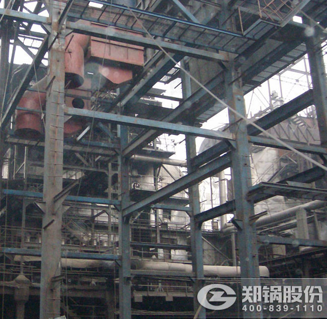 大宝娱乐110吨外循环流化床电站锅炉