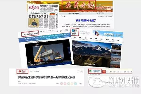 西藏阿里大宝娱乐调峰锅炉