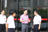 河南省商务厅副厅长张雷明莅临大宝娱乐调研 -2