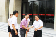 河南省商务厅副厅长张雷明莅临大宝娱乐调研 -3